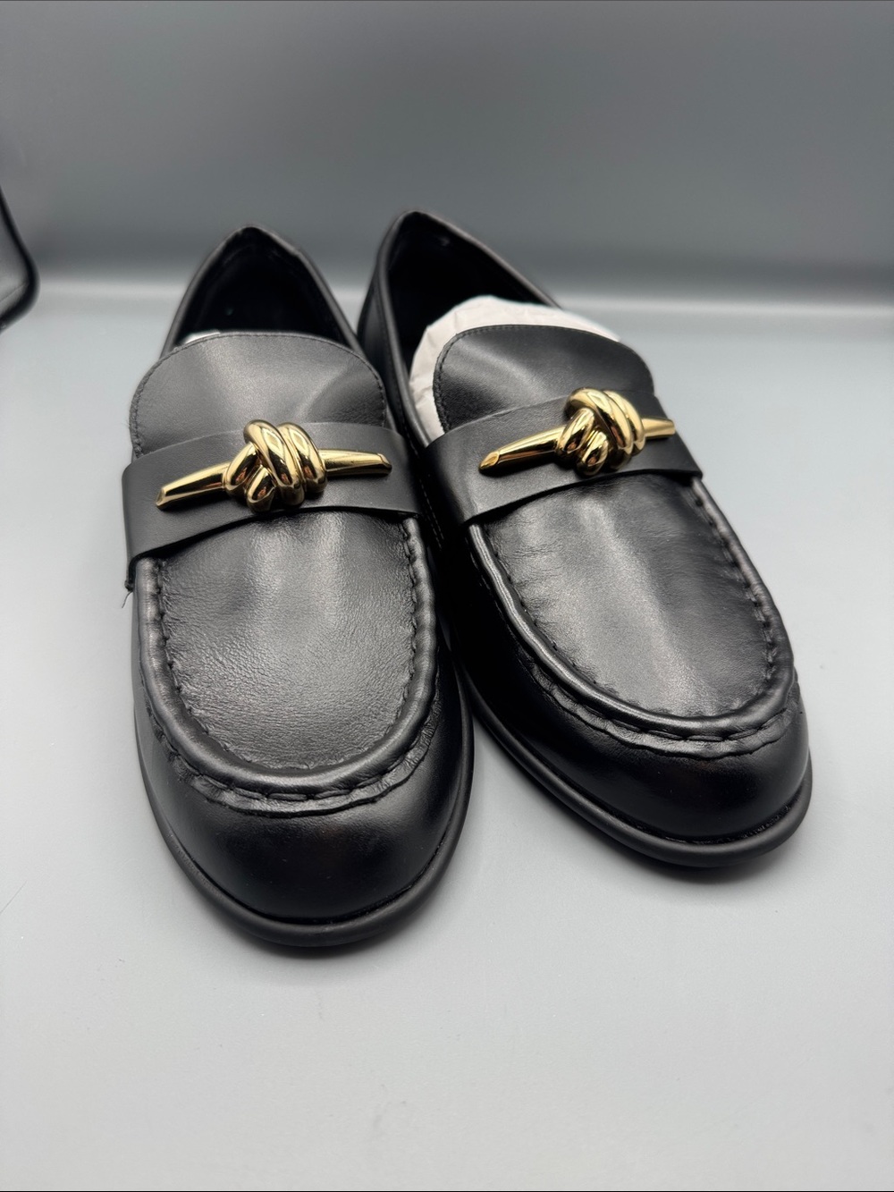 Arezzo Claudia Leather Loafers